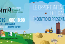 Ariano Irpino| Bandi sullo sviluppo rurale, domani la presentazione del Gal Irpinia