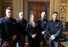 Zungoli|Con 3 colleghi poliziotto irpino salva 6 persone da un incendio, Sibilia: gesto eroico