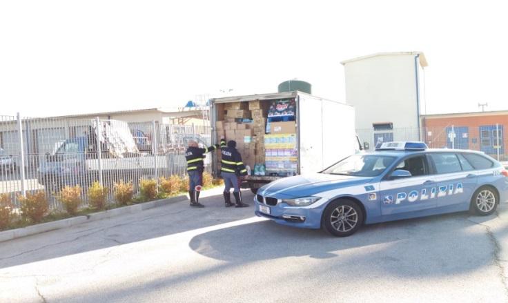 Avellino| Detersivi e cosmetici contraffatti, la Polstrada sequestra carico sulla Na-Ba