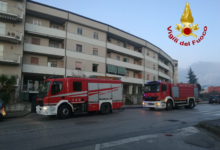 Avellino|Incendio in un garage a Rione Mazzini, sul posto 2 squadre dei vigili del fuoco