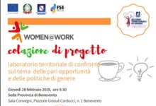 Benevento| “Women@Work”, giovedi alla Provincia l’iniziativa Col-Azione