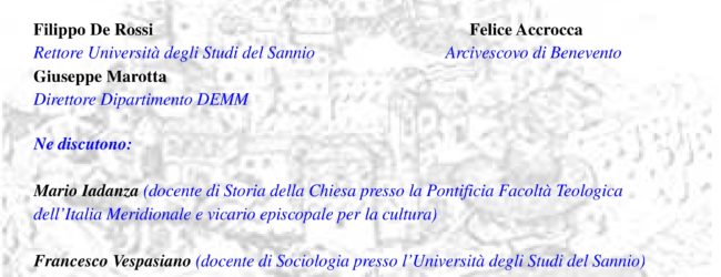 Benevento| Tra economia e società, si presenta il libro “Sette in un giorno”