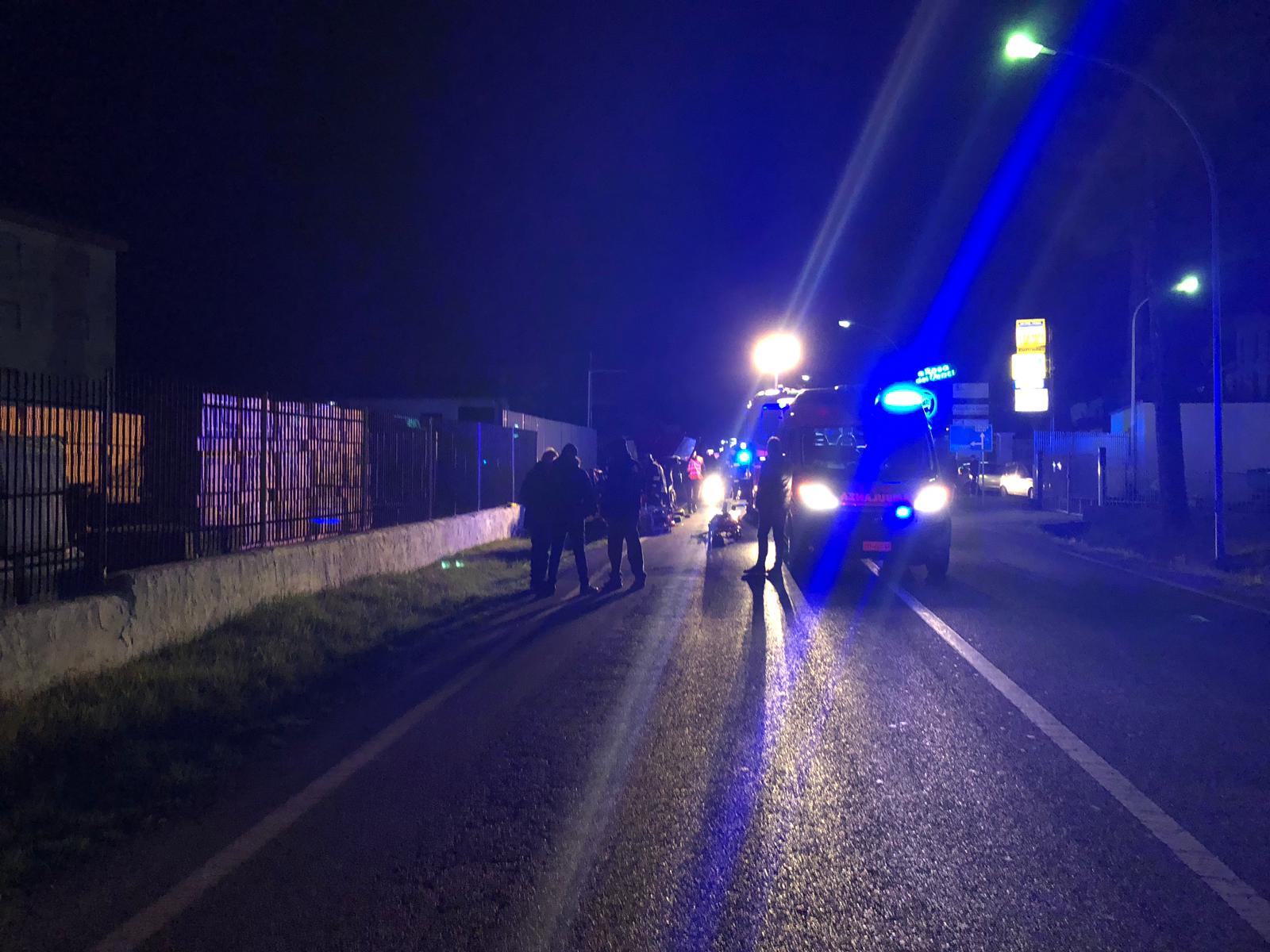 San Giorgio del Sannio| Auto si ribalta in via dei sanniti.Un ferito