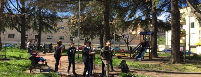 Benevento| Domenica ecologica, successo per il Rione Libertà