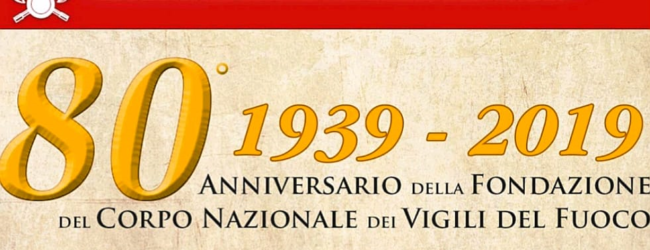 Ad Avellino la prima tappa dei festeggiamenti per gli 80 anni dei Vigili del Fuoco