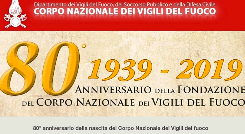 Ad Avellino la prima tappa dei festeggiamenti per gli 80 anni dei Vigili del Fuoco