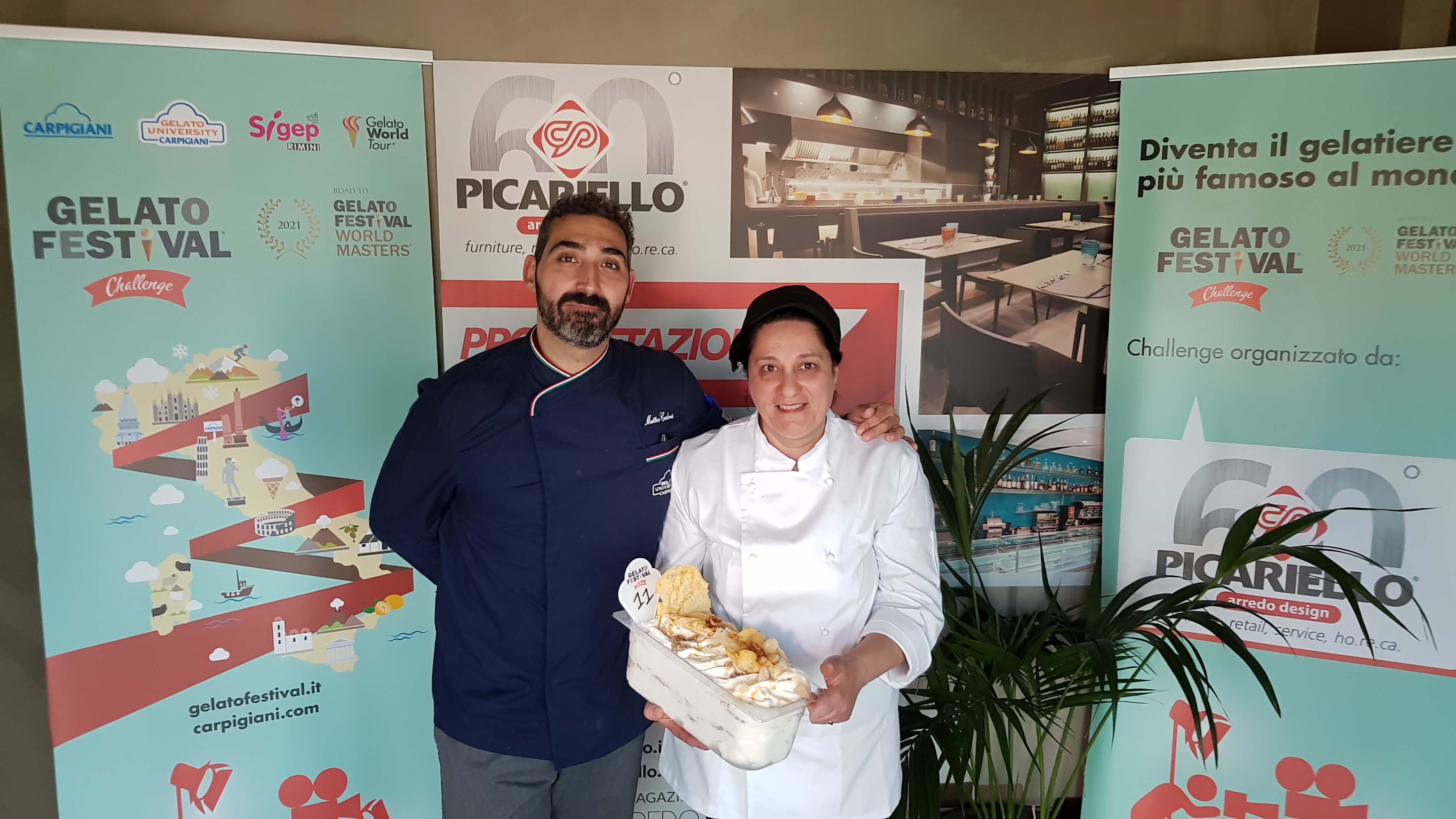 Cesinali| Gelato, alla semifinale nazione del “Carpigiani Day” c’è anche “O Per-Cacio”