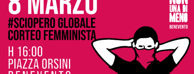8 marzo, sciopero globale delle donne: corteo a Benevento