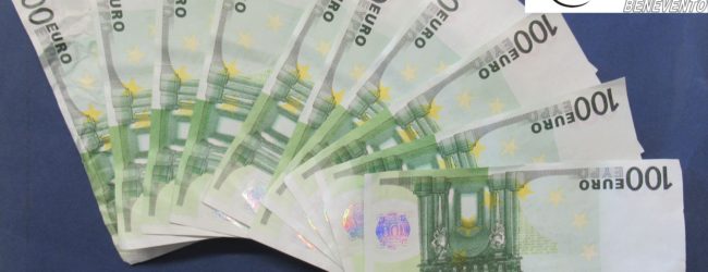 San Nicola Manfredi| Mille euro in banconote false nella borsa, donna denunciata