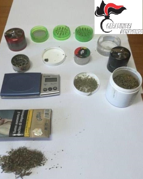 Morcone| Spaccio di droga,arrestati due uomini