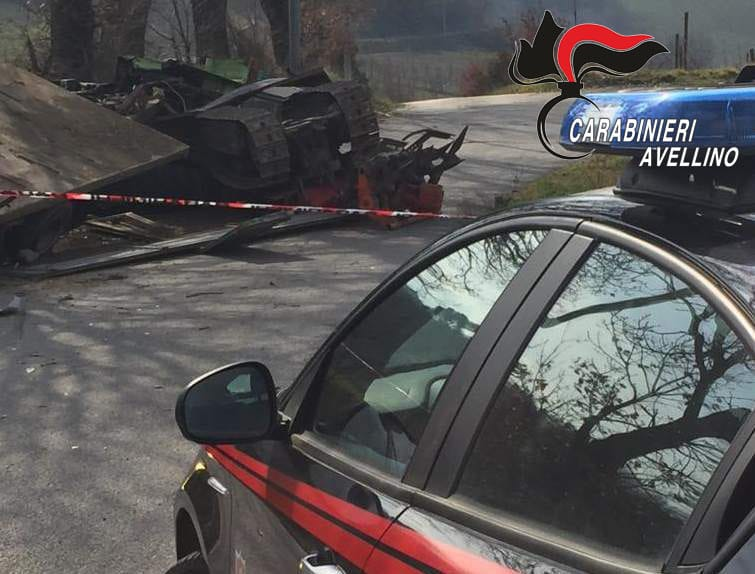 Montefusco| Tragedia in via Pioppo dei Cappuccini, 50enne si ribalta con il trattore e muore