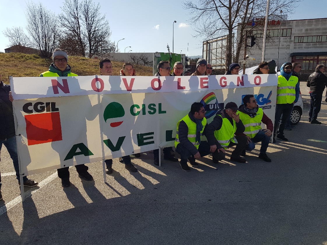 Montefredane|Novolegno, venerdì la messa in mobilità: 8 ore di sciopero su ogni turno
