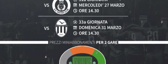 “Ritorno al Partenio” per il doppio impegno casalingo dell’Avellino