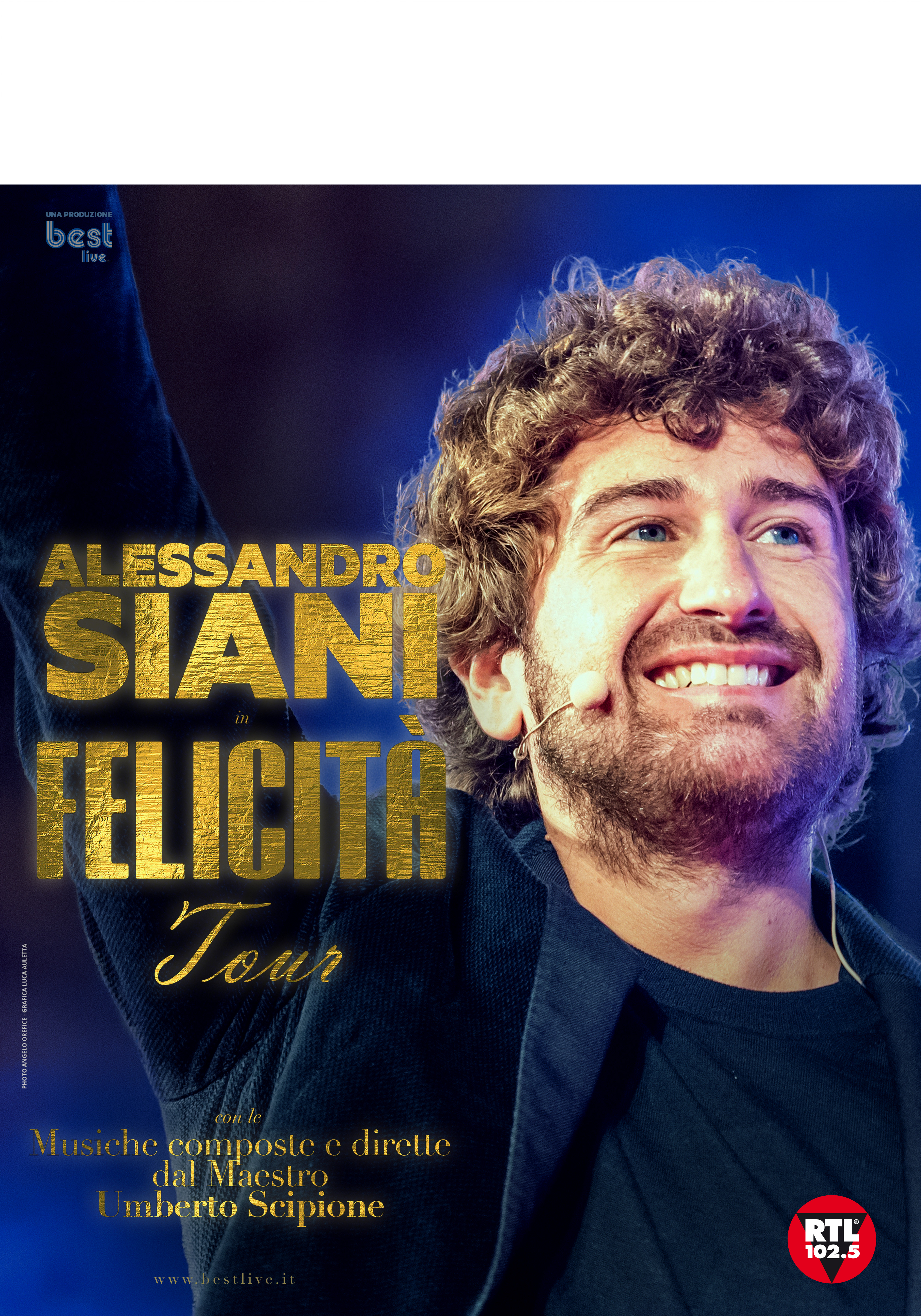 Avellino| Teatro Gesualdo, sold out per Siani e il suo “Felicità Tour”: domani lo show