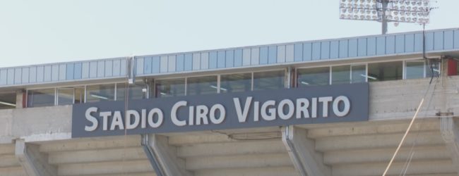 Stadio Ciro Vigorito: avviati i lavori di messa in sicurezza della tribuna