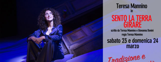 Avellino| Teatro Gesualdo, in attesa di Luca Carboni ecco lo show di Teresa Mannino