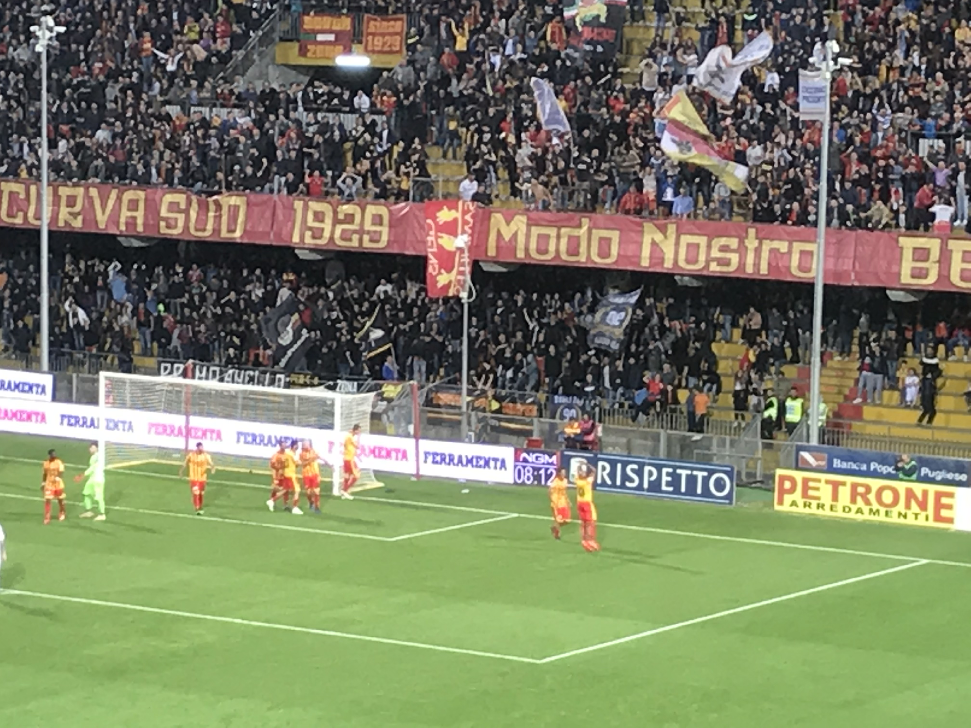 Benevento-Cosenza: 4-2. La Strega c’è. Poker per riaprire i giochi