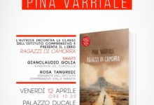 Circello| Incontro con l’autrice Pina Varriale. Il 12 aprile al Palazzo Ducale