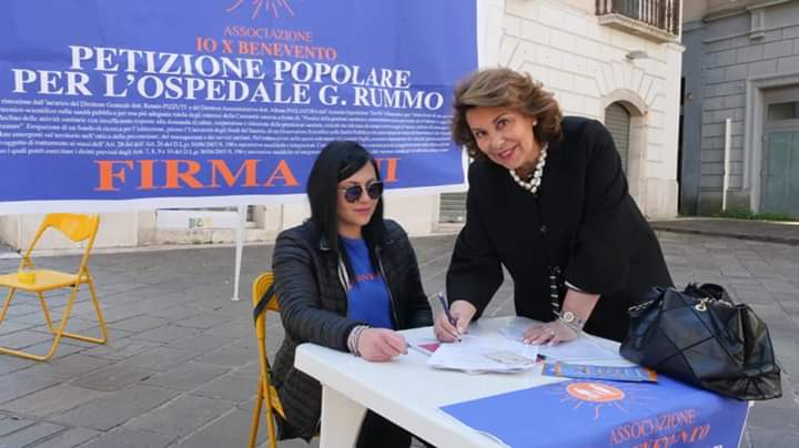 Benevento| Petizione Rummo,firma anche la Senatrice Sandra Lonardo
