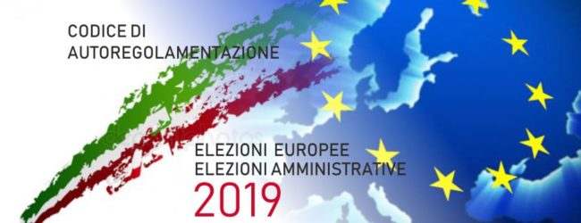 Elezioni europee e amministrative 2019:  Codice di autoregolamentazione per la pubblicità elettorale