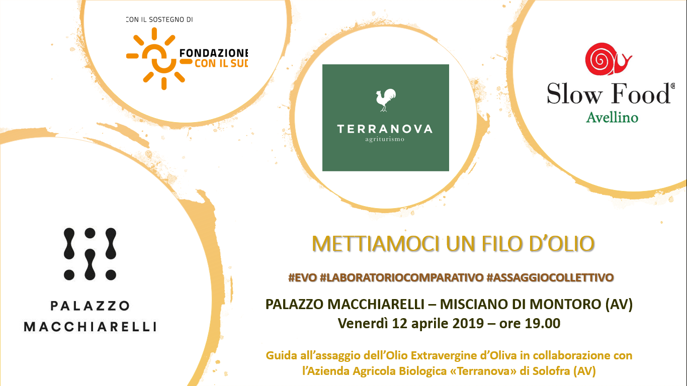 Montoro| Un laboratorio sull’olio extravergine d’oliva, appuntamento a Palazzo Macchiarelli