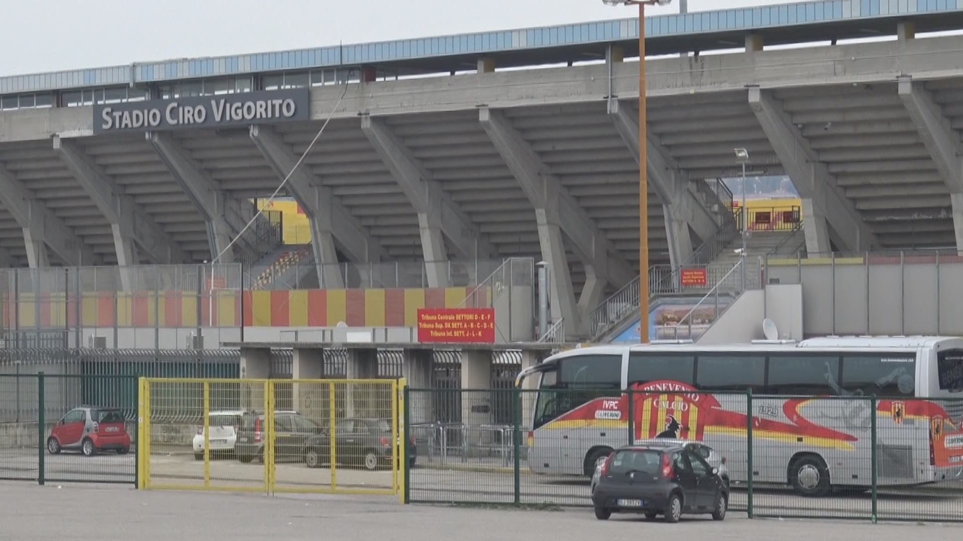 Benevento, stadio “Vigorito”: ok alla capienza di 14461 spettatori