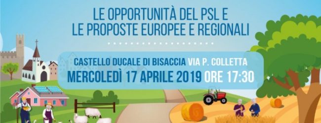 Bisaccia| Il Gal Irpinia e la sfida del distretto rurale, domani confrontro con Petracca e Cozzolino