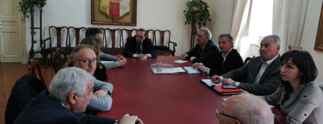 Benevento| Il sindaco Mastella ha ricevuto il presidente della Cesare Pozzo, Armando Messineo