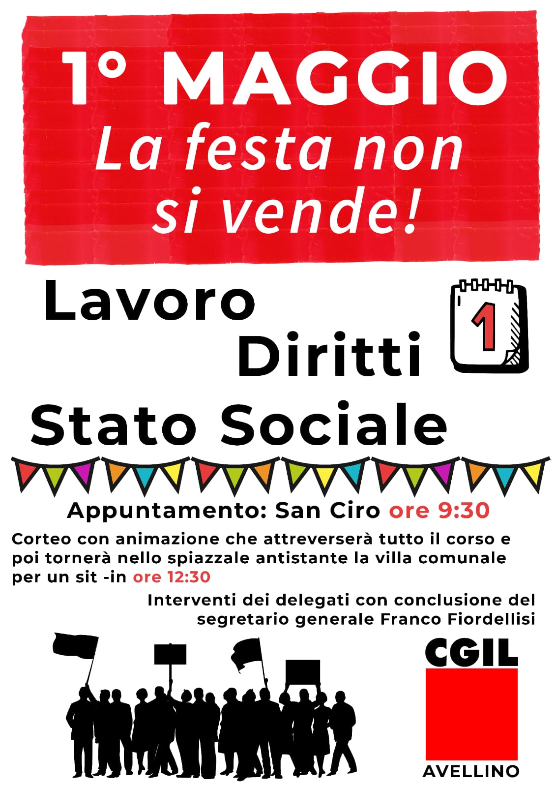 Avellino| Lavoro nero e grigio, Fiordellisi (Cgil): “Un Primo Maggio contro l’illegalità”