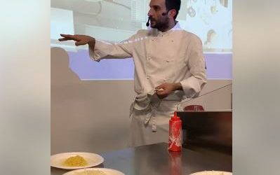 Alla Fiera di Venticano successo per gli “show cooking” dello chef Luigi Vitiello