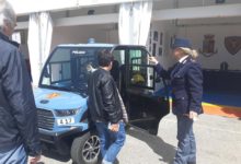 Campionaria di Venticano, boom di visitatori allo stand della Polfer. Il carrellino un’attrazione irresistibile