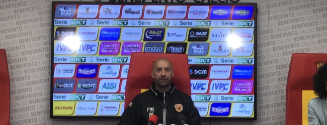 Bucchi: “Mi sento allenatore del Benevento per 10 anni. Guardiamo al futuro con ottimismo”