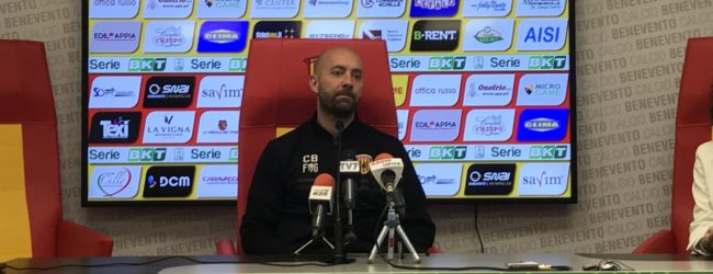 Benevento, Bucchi: “Il futuro dipende da noi. Coda? E’ diverso dagli altri…”