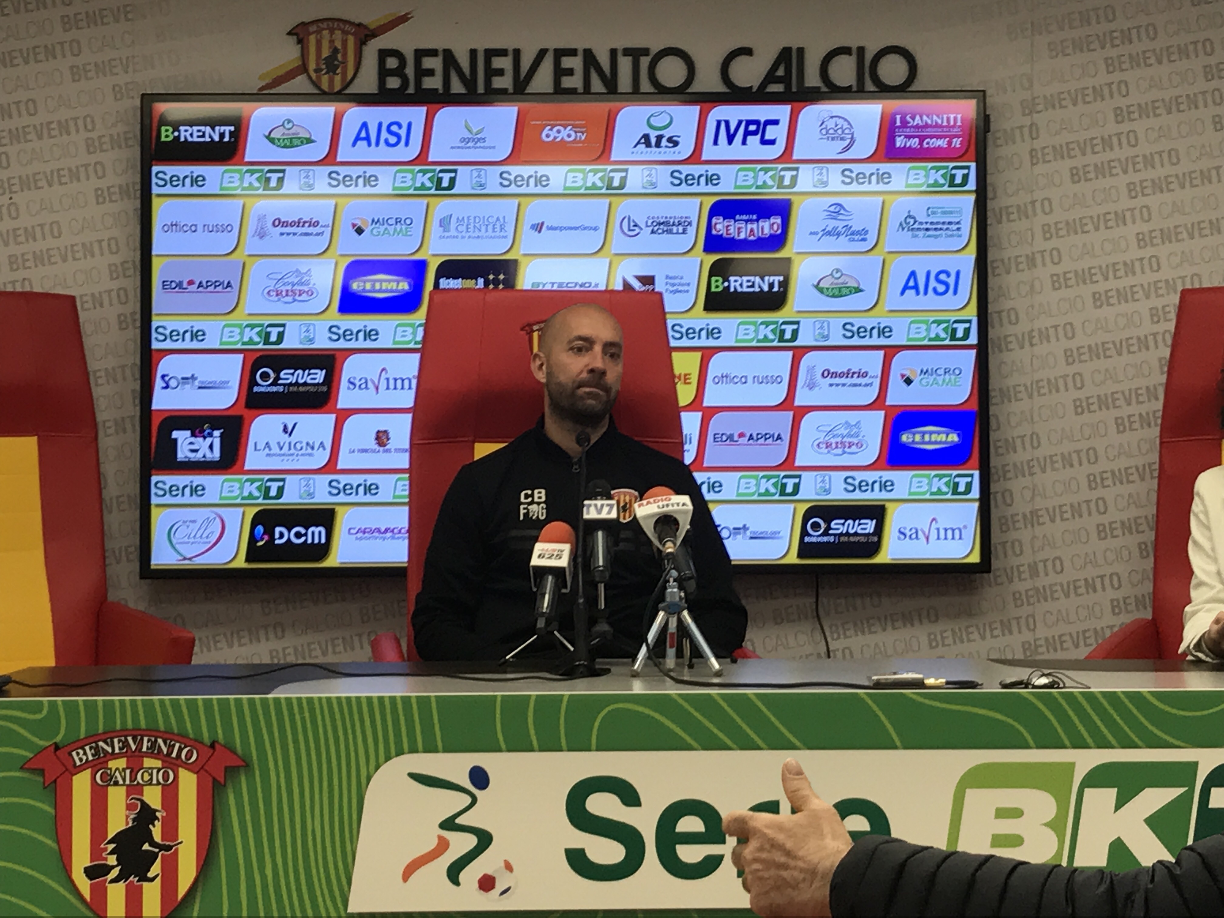 Benevento, Bucchi: “Il futuro dipende da noi. Coda? E’ diverso dagli altri…”