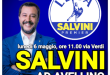 Avellino| Elezioni, lunedì Salvini in città per lanciare Biancamaria D’Agostino