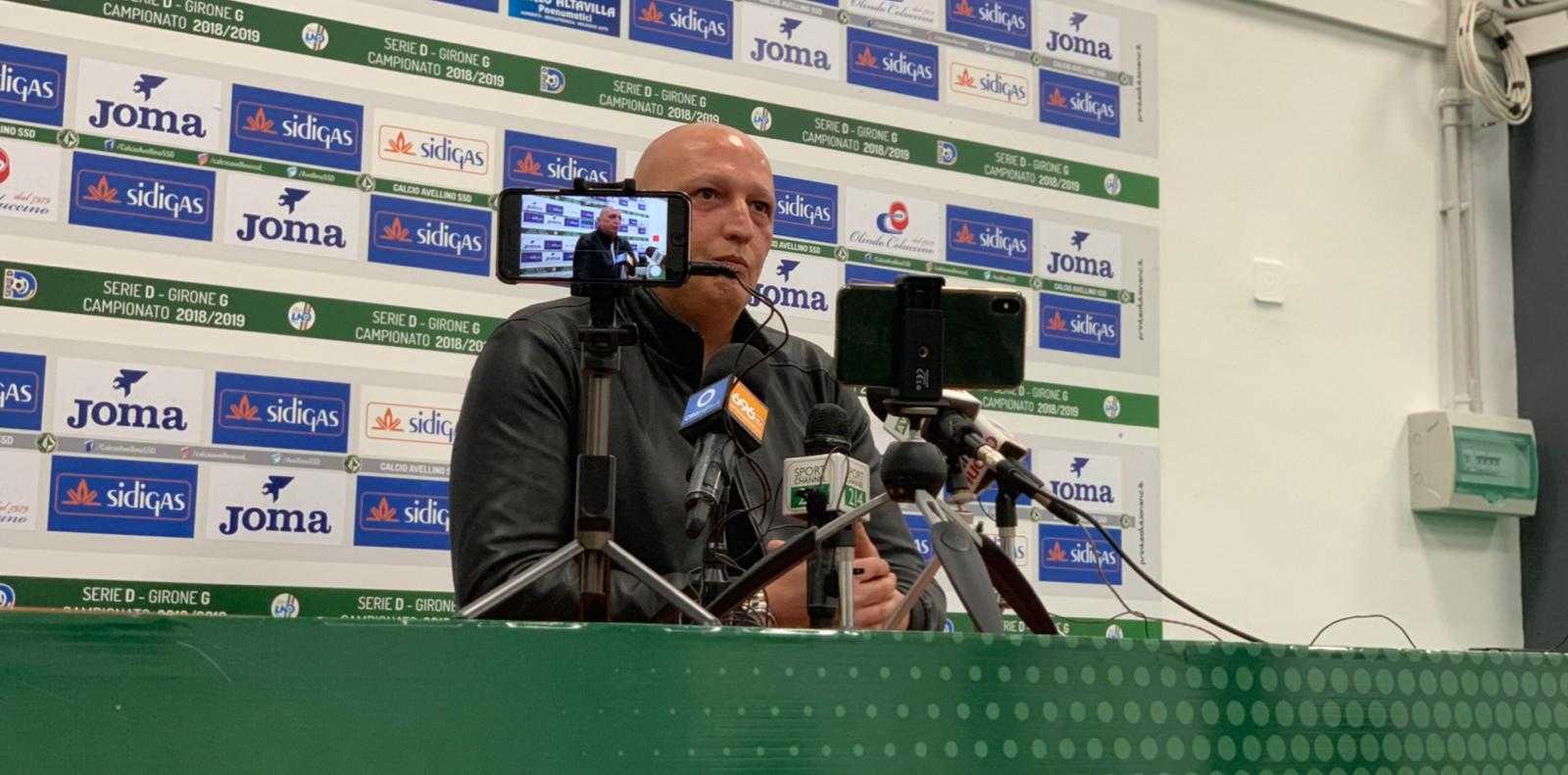 Avellino, Mauriello: “Abbiamo sempre creduto nella rimonta. Rispetto per il Lanusei”