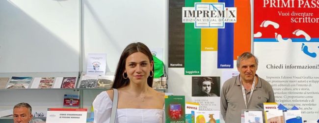 Una sannita al salone del libro di Torino con la poesia “Perdono”