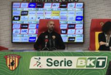 Benevento, Bucchi: “Chiudiamo bene, poi tutti uniti verso la A”