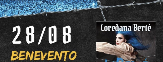 Benevento Città Spettacolo, il primo nome è Loredana Bertè. Concerto il 28 agosto