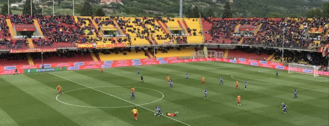 Benevento-Padova: 3-3. Coda firma la retrocessione dei Biancoscudati