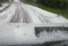 Nubifragio in Irpinia e nel Sannio: grandine in diversi paesi