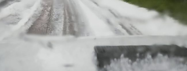 Nubifragio in Irpinia e nel Sannio: grandine in diversi paesi