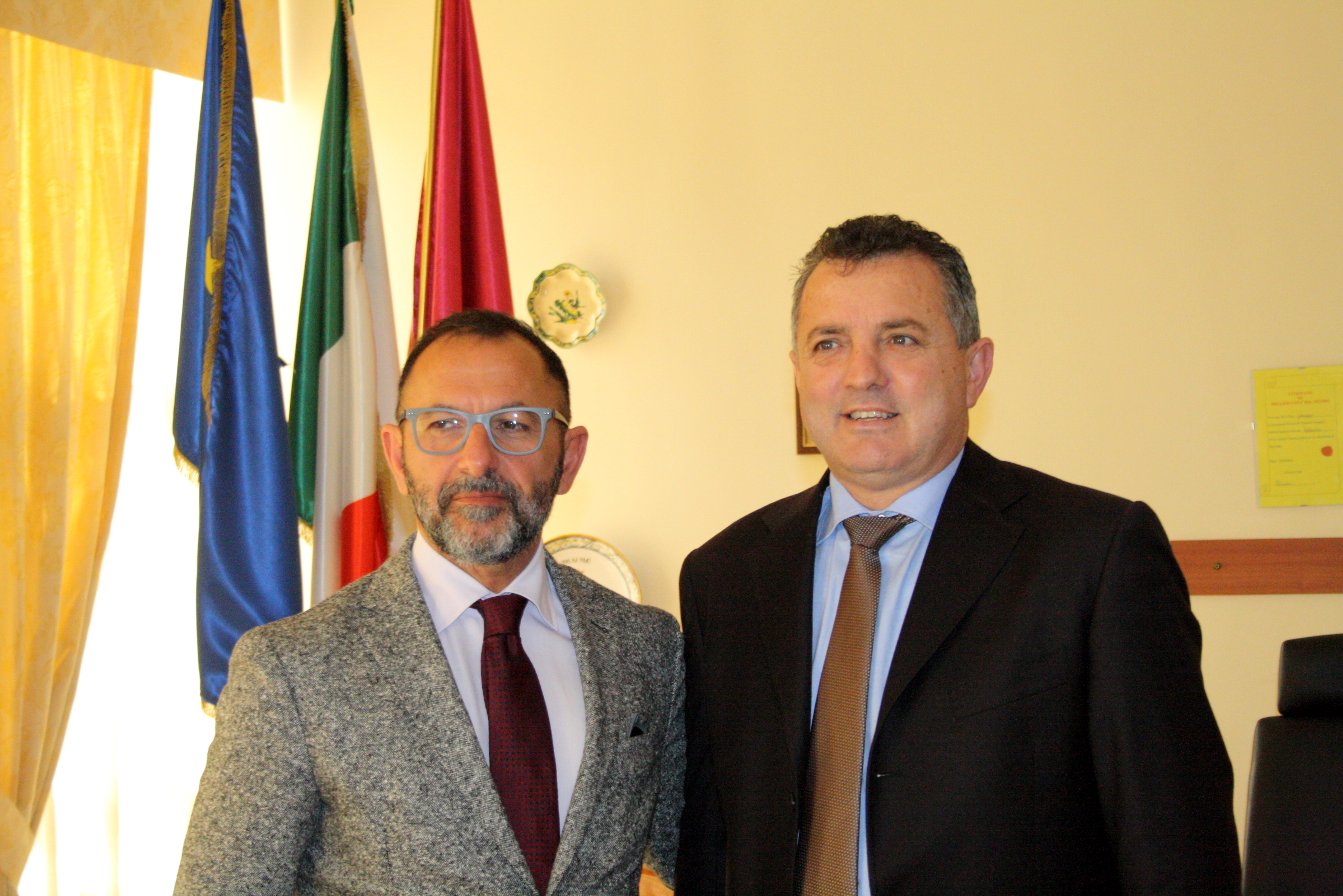 Benevento| Di Maria saluta il Questore Bellassai