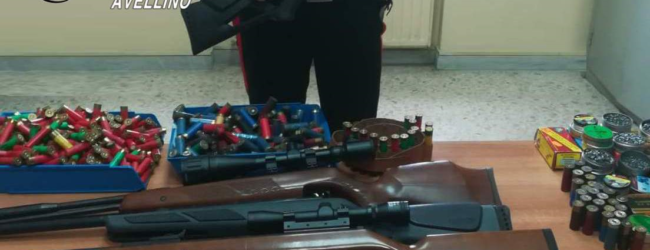 Mugnano del Cardinale| Colpisce mamma e figlia con un fucile ad aria compressa, 61enne denunciato. Nella sua casa un arsenale