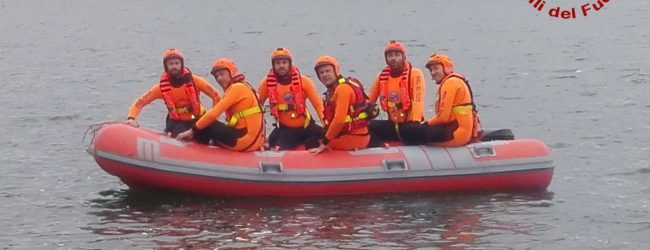 Campolattaro| Alla Diga di Campolattaro esercitazione dei Vigili del Fuoco
