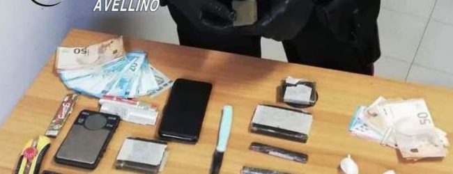 Lioni| Fuga a un posto di controllo, 33enne e pusher locale arrestati con droga e contanti