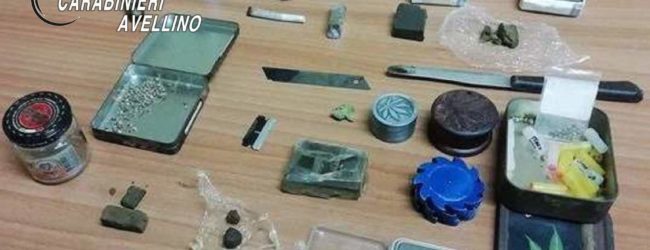 Montoro| Hashish e marijuana, due giovani ai domiciliari per spaccio