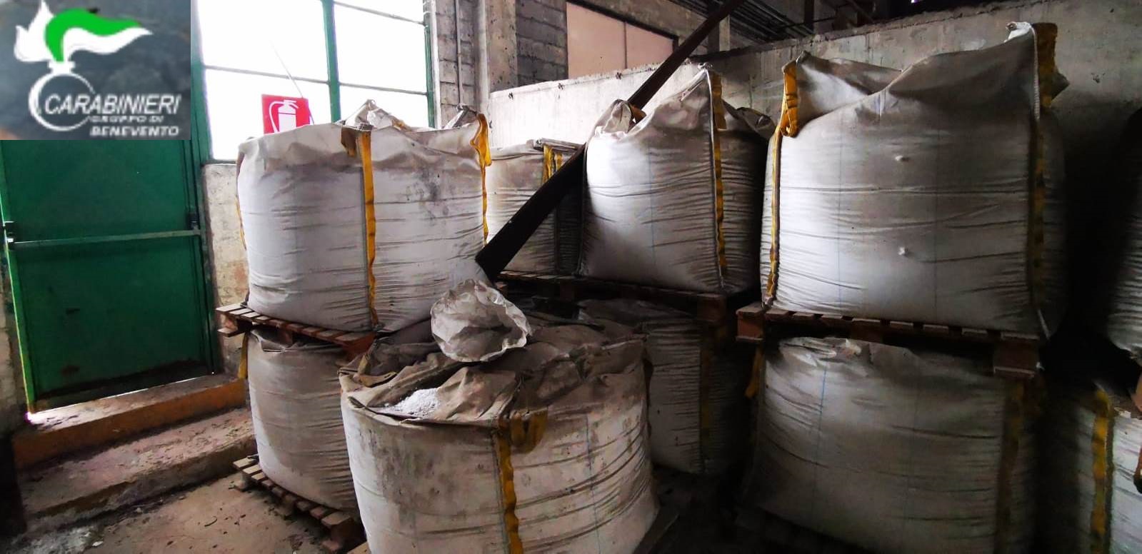 Torrecuso| Carabinieri sequestrano opificio per presenza di rifiuti pericolosi