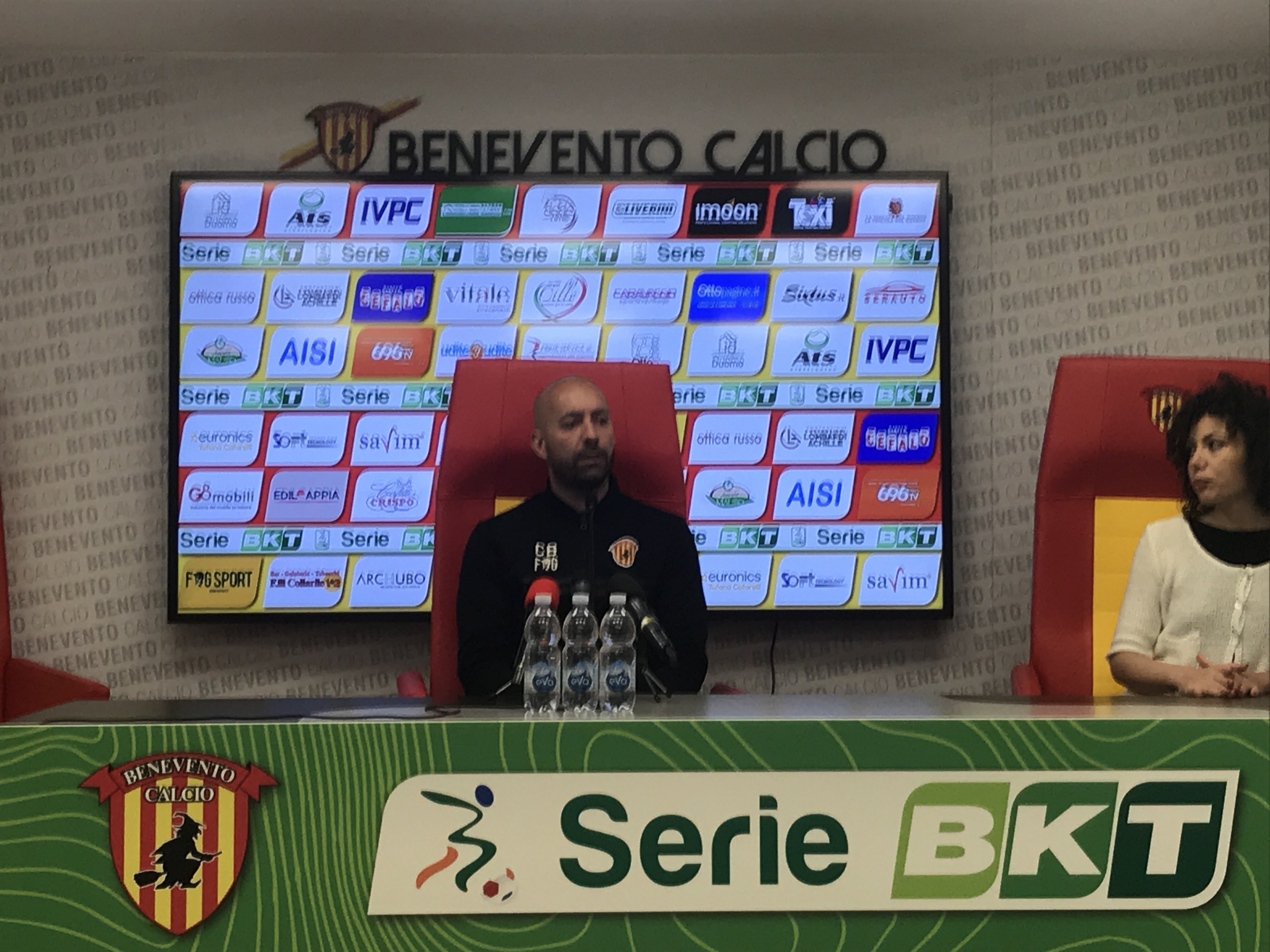 Benevento, Bucchi: “Siamo carichi. Il gruppo la nostra forza”