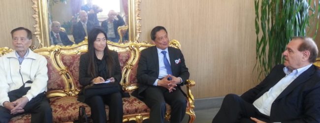 Benevento| L’Ambasciatore di Taiwan Lee a Palazzo Mosti